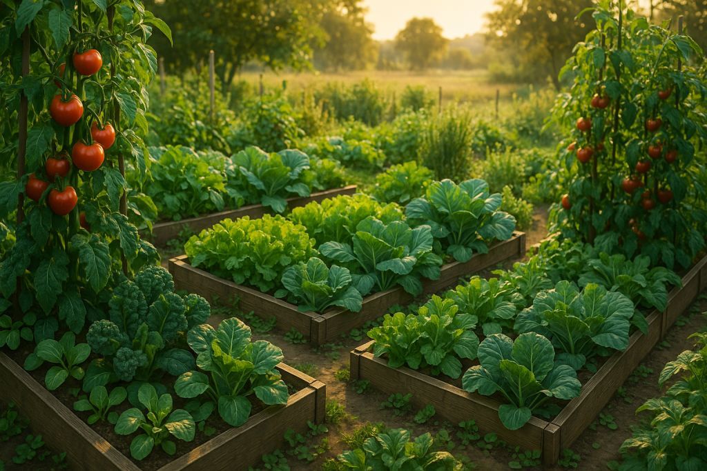 Créer un potager bio facile et productif