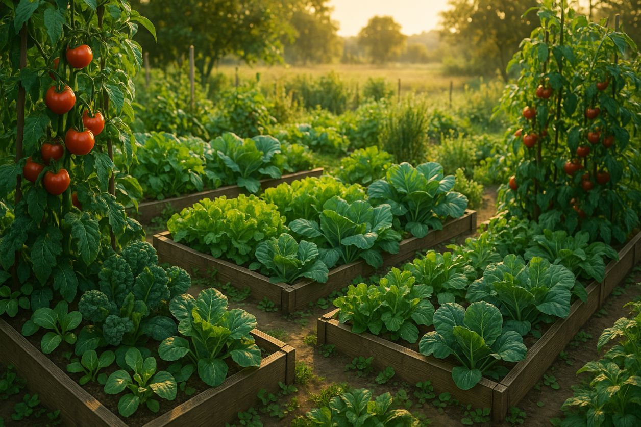 Créer un potager bio facile et productif